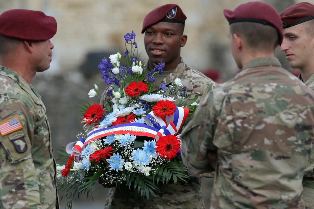 Airborne Honor Ceremony in Picauville