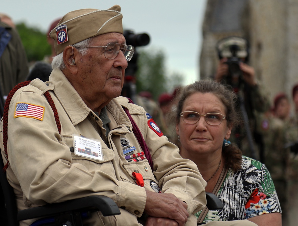 Airborne Honor Ceremony in Picauville