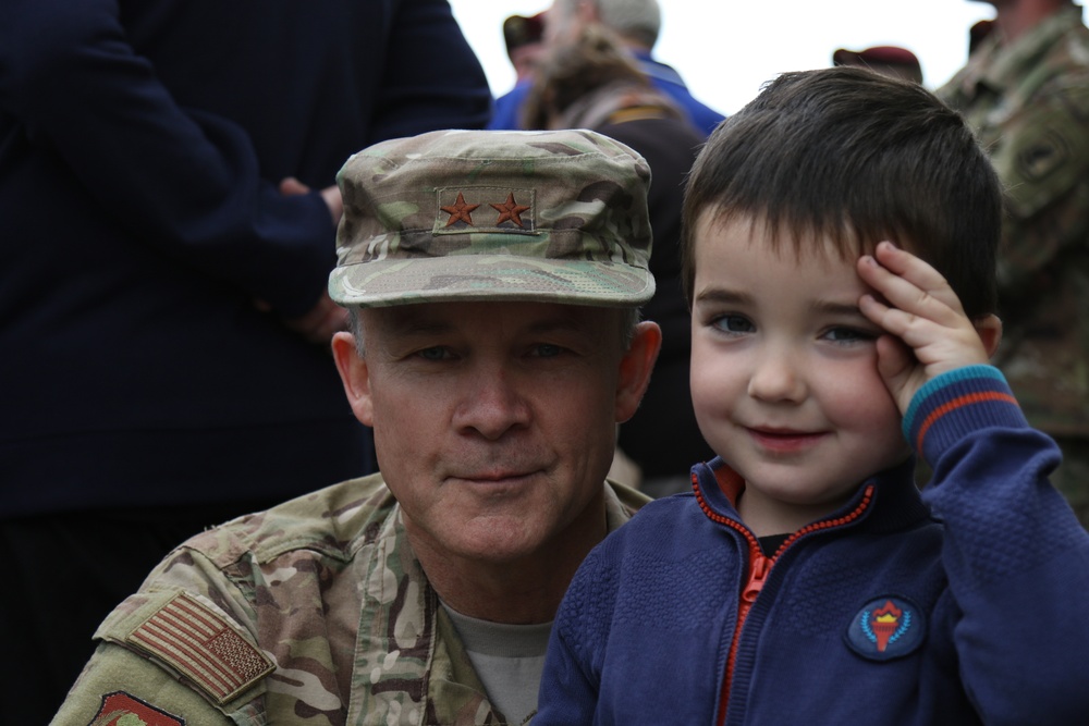 Airborne Honor Ceremony in Picauville