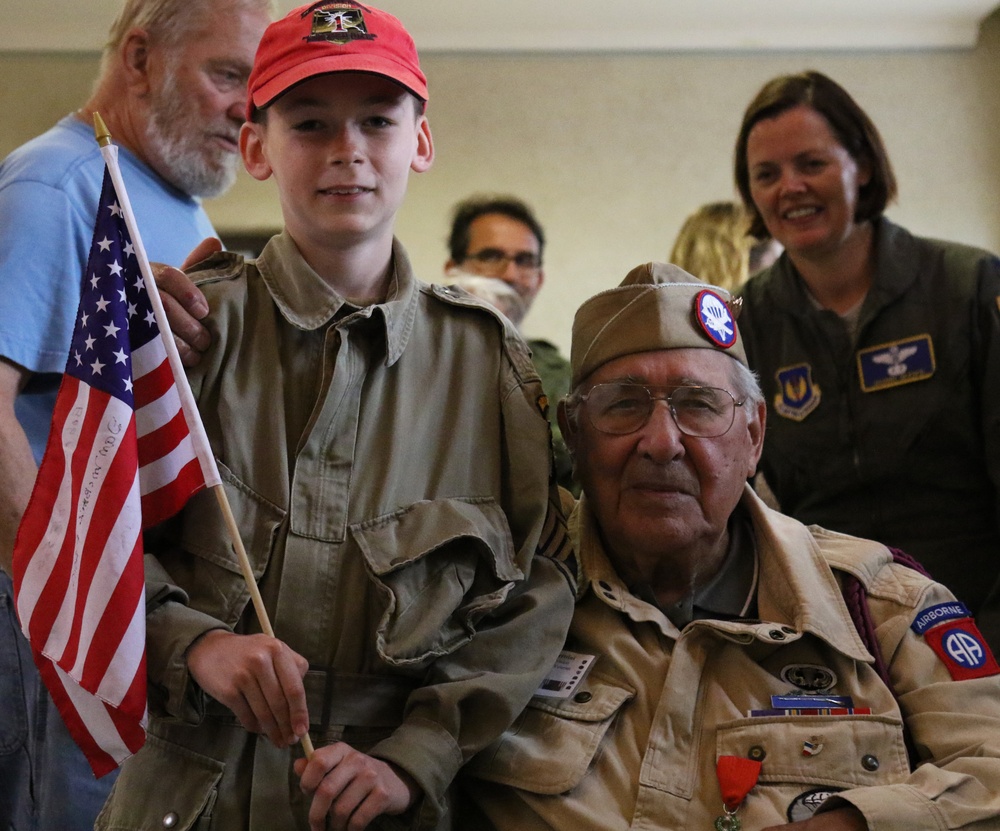 Airborne Honor Ceremony in Picauville