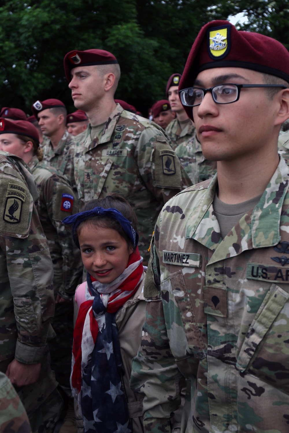 Airborne Honor Ceremony in Picauville