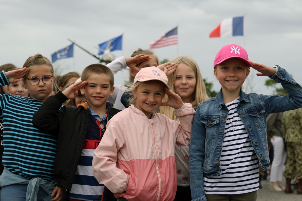 Airborne Honor Ceremony in Picauville