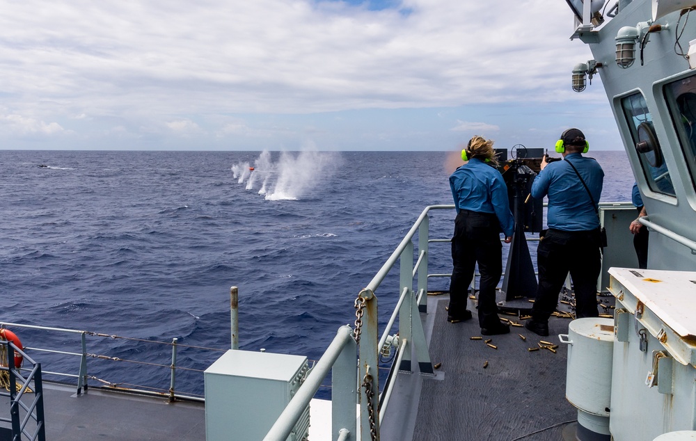 HMCS Goose Bay participates in Exercise TRADEWINDS 2019