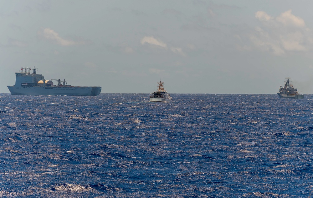 HMCS Goose Bay participates in Exercise TRADEWINDS 2019