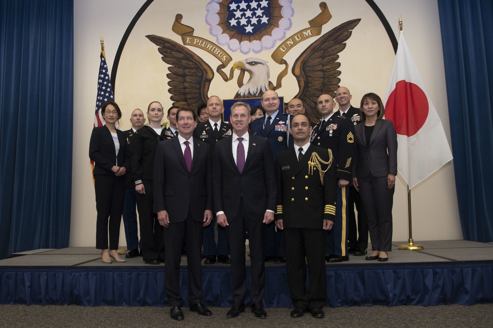 U.S. Acting Secretary of Defense Meets With U.S. Embassy Staff