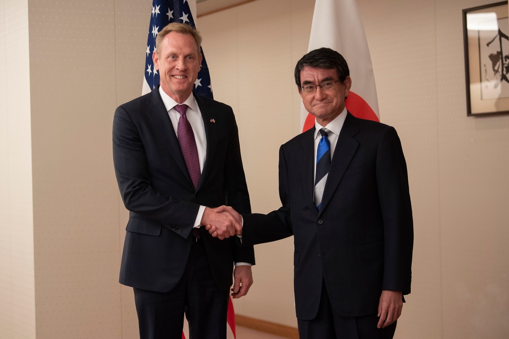 U.S. Acting Secretary of Defense Meets With Japan’s Minister for Foreign Affairs