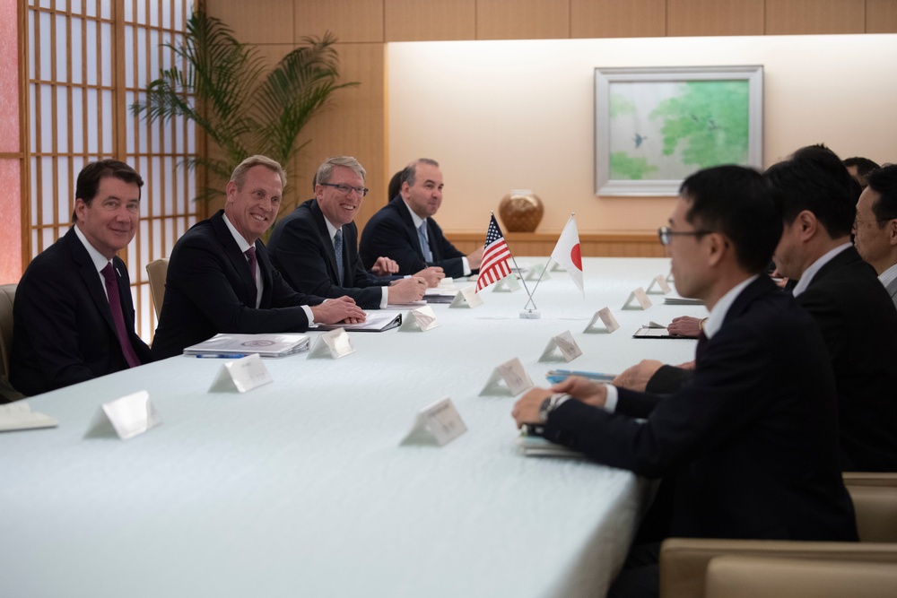 U.S. Acting Secretary of Defense Meets With Japan’s Minister for Foreign Affairs