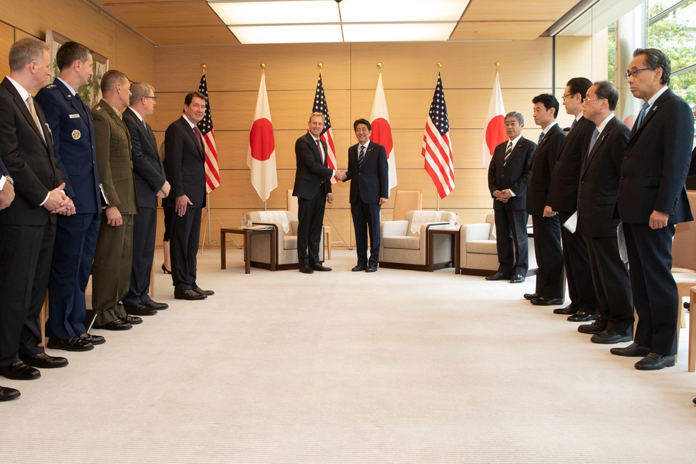 U.S. Acting Secretary of Defense Meets With Japanese Prime Minister