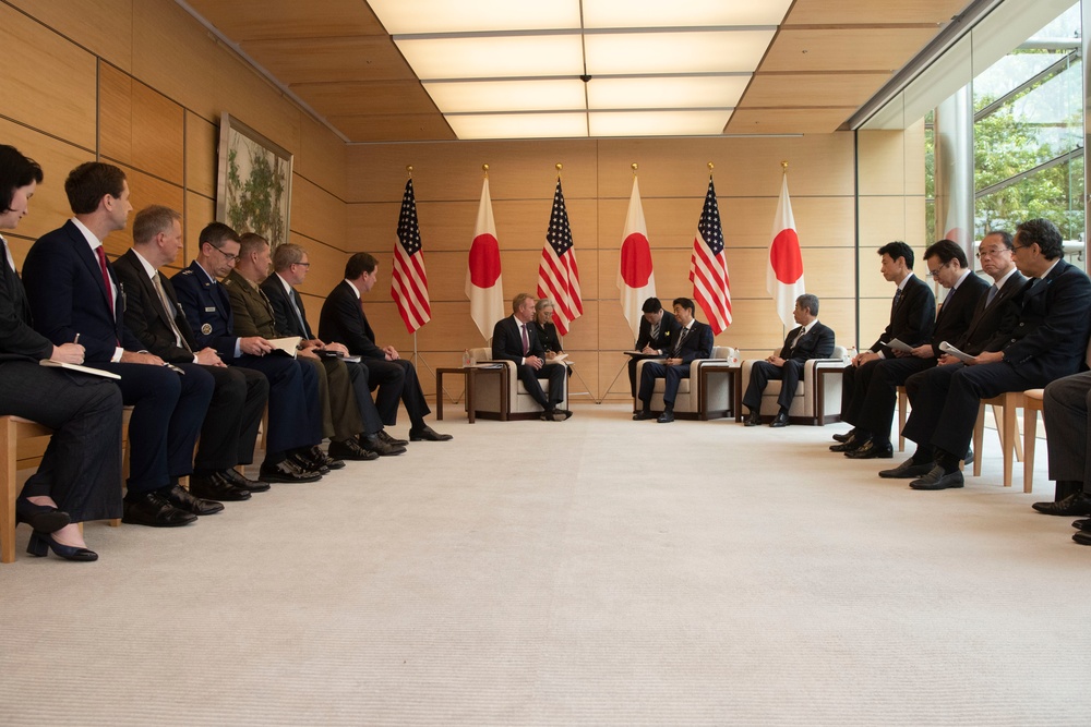 U.S. Acting Secretary of Defense Meets With Japanese Prime Minister