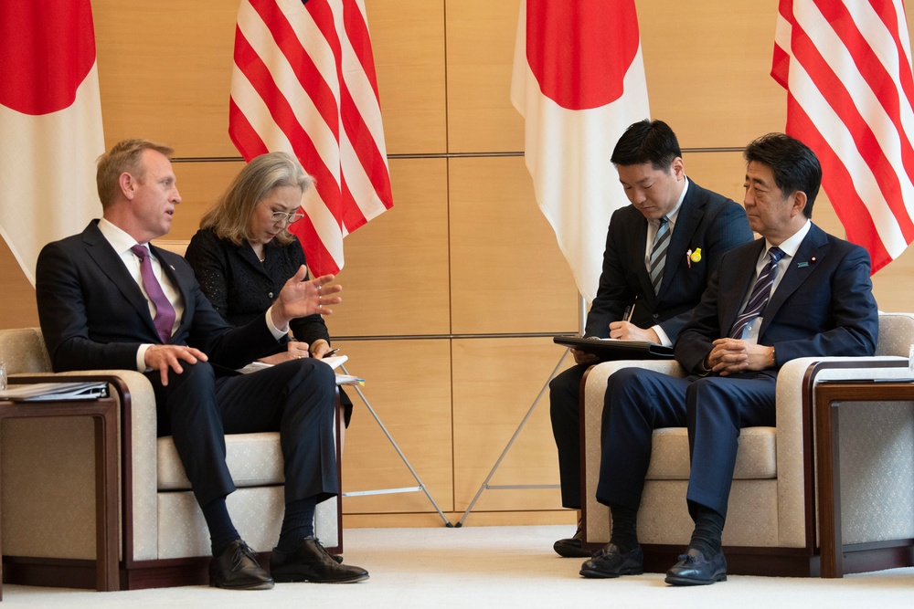 U.S. Acting Secretary of Defense Meets With Japanese Prime Minister