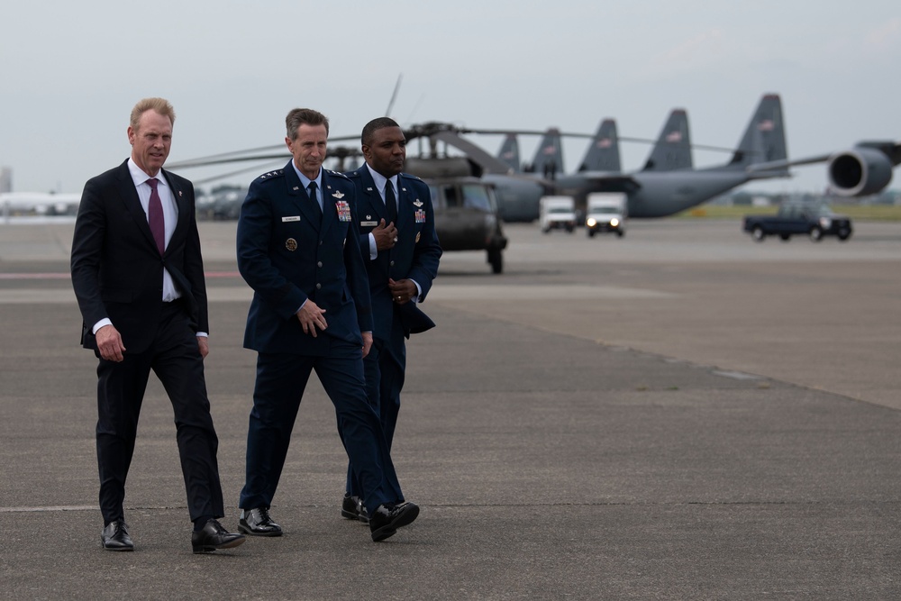 U.S. Acting Secretary of Defense Departs Japan