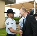 Chief Master Sgt. of the Air Force (retired) attends BMT graduation