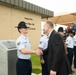 Chief Master Sgt. of the Air Force (retired) attends BMT graduation