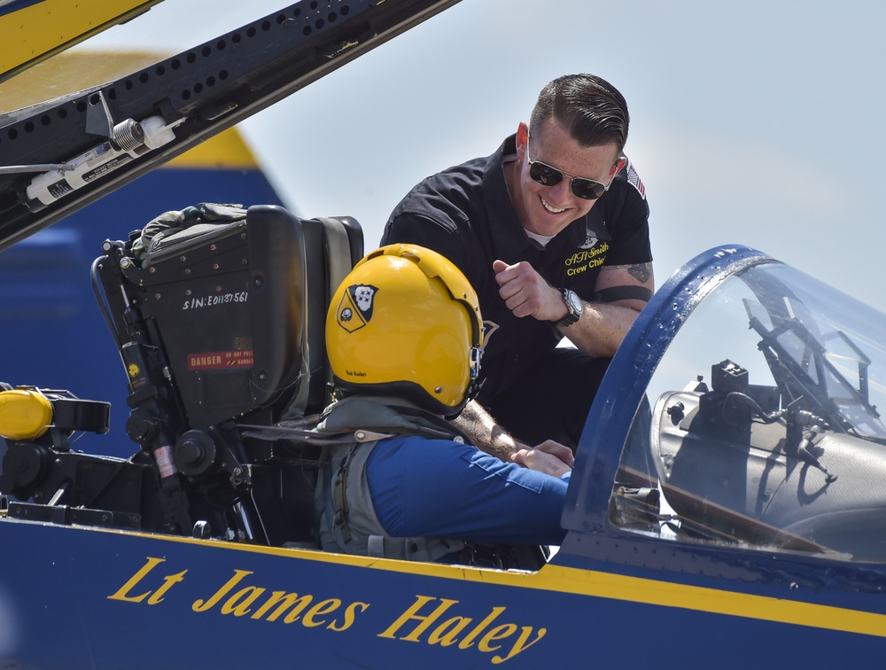 Blue Angels Soar Over Oklahoma City