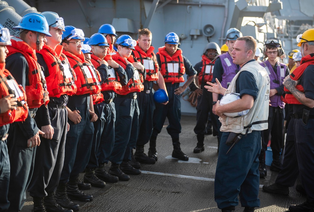 USS Curtis Wilbur Replenishment-at-sea