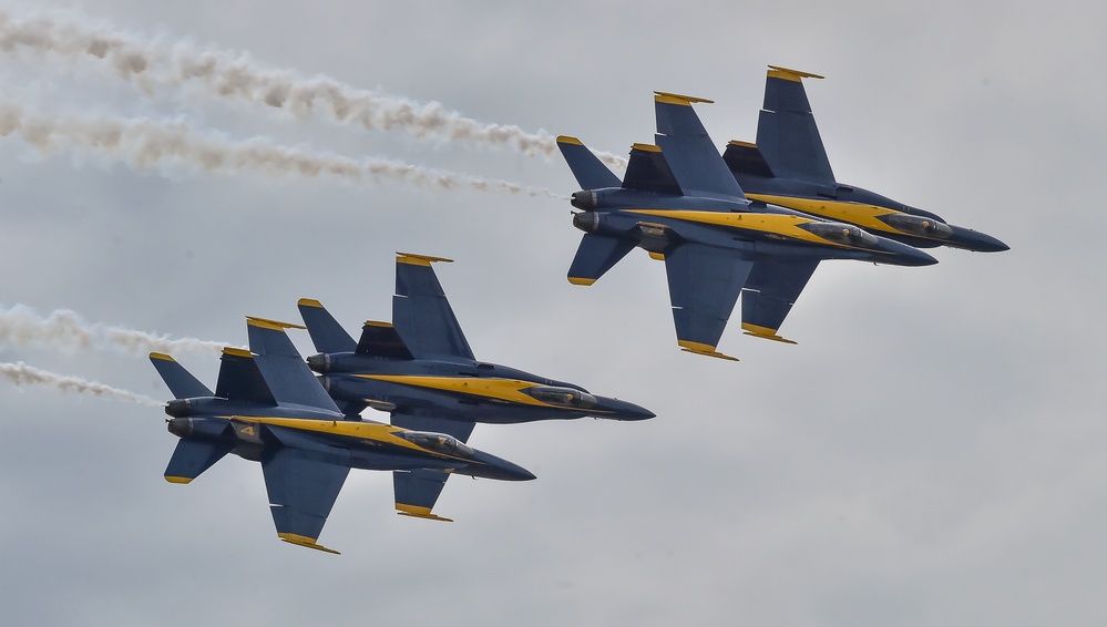 Blue Angels Soar Over Oklahoma City