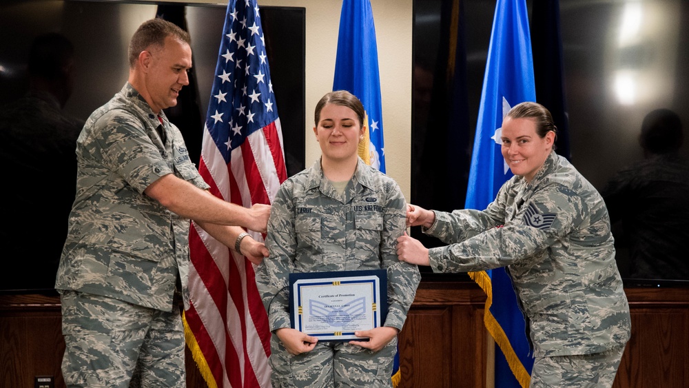 8th Air Force promotion ceremony