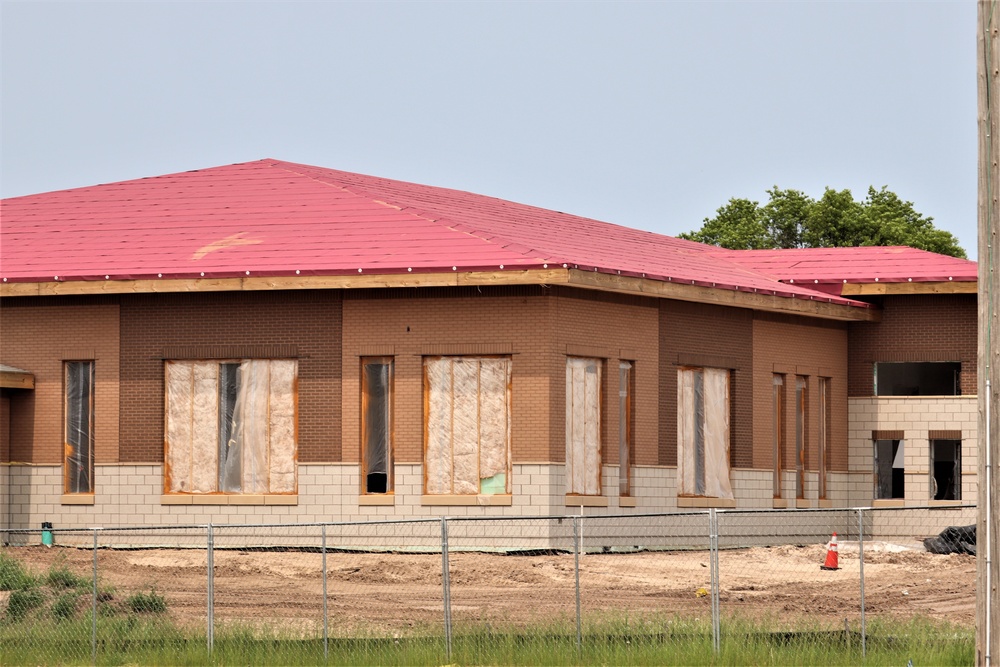 Work continues on new dining facilities at Fort McCoy