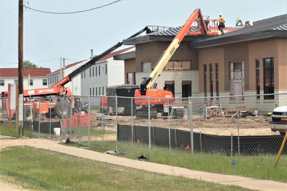 Work continues on new dining facilities at Fort McCoy