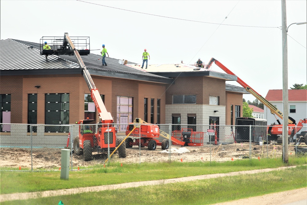 Work continues on new dining facilities at Fort McCoy