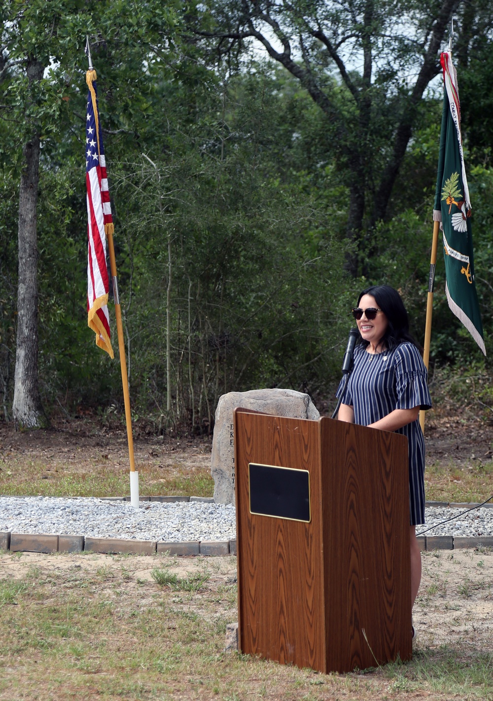 Green Berets hold Rock Wall Remembrance Ceremony