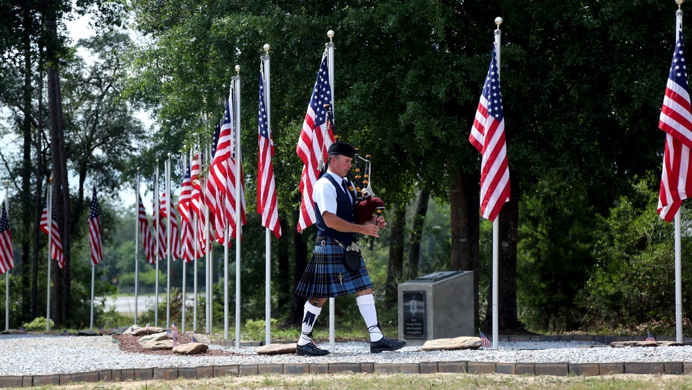 Green Berets hold Memorial Wall Remembrance Ceremony