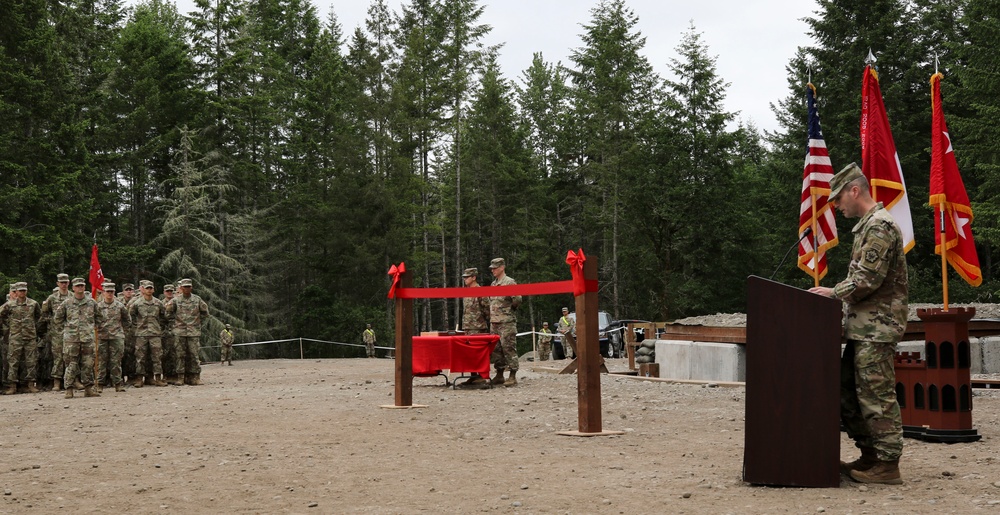 Trench and Bunker Complex Ribbon Cutting