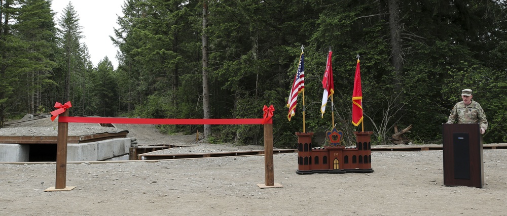 Trench and Bunker Complex Ribbon Cutting