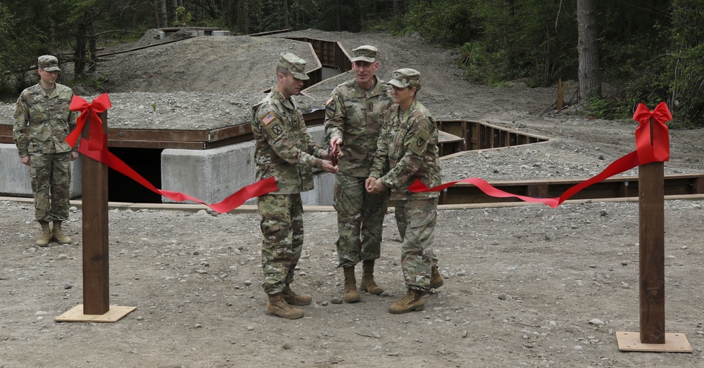 Trench and Bunker Complex Ribbon Cutting