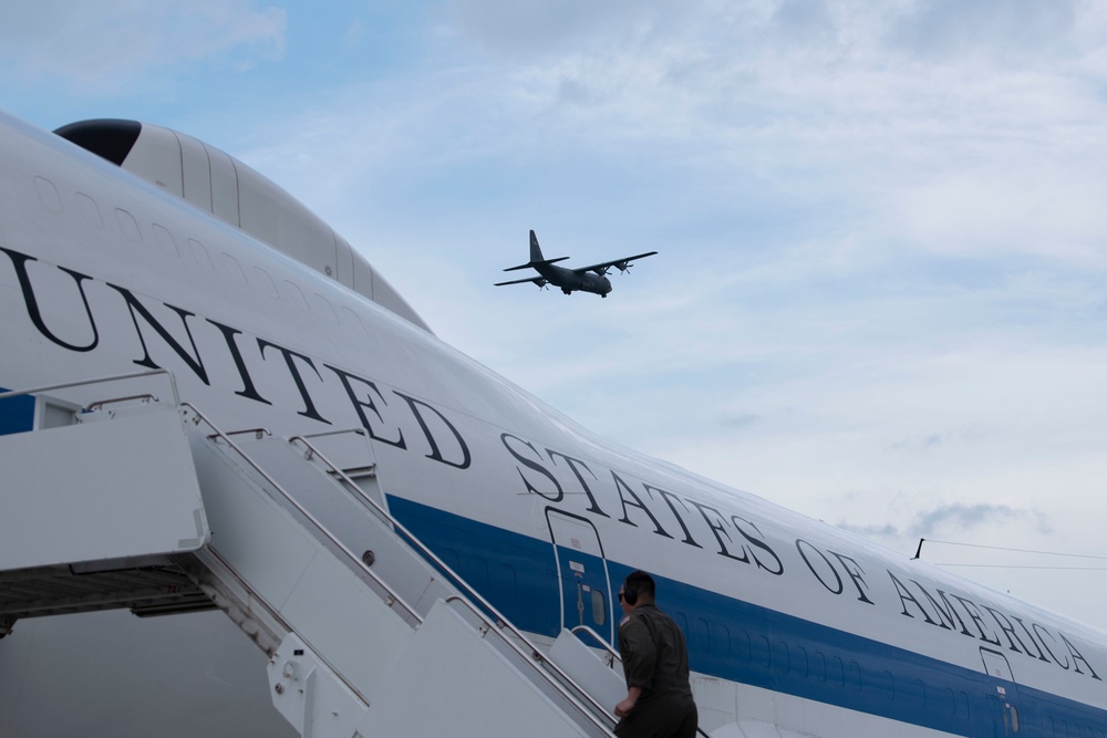 Acting Secretary of Defense Arrives Japan