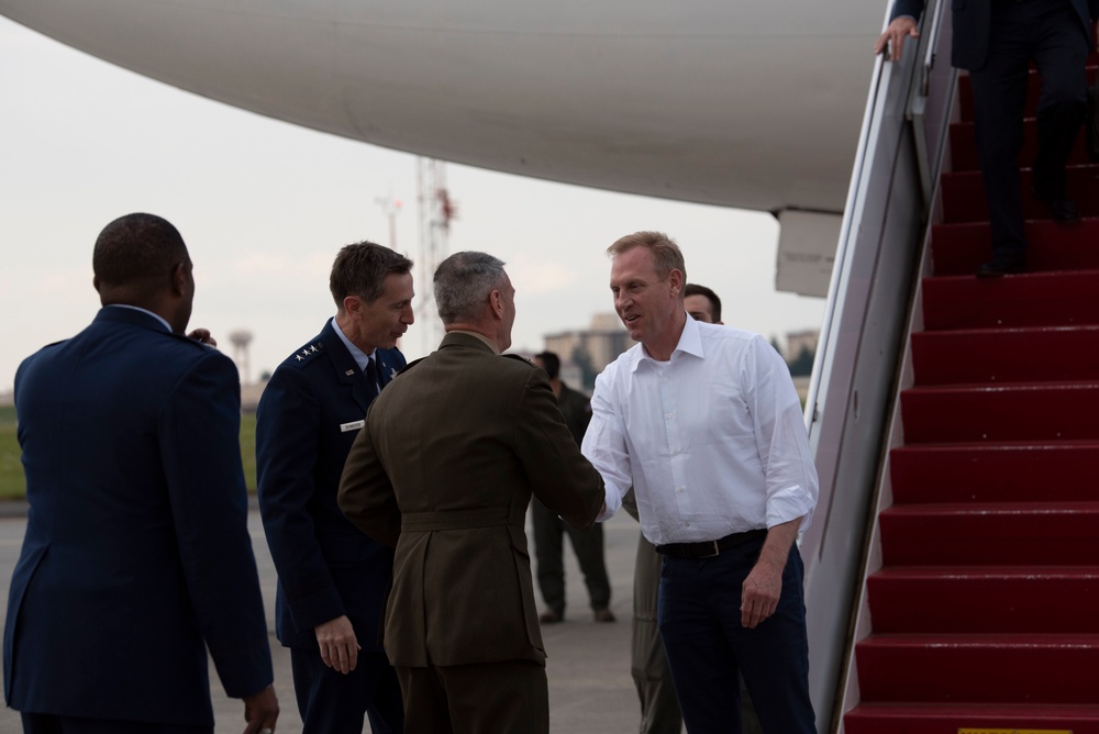 Acting Secretary of Defense Arrives Japan