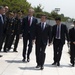 Acting Secretary of Defense Welcomed to South Korean Ministry of Defense