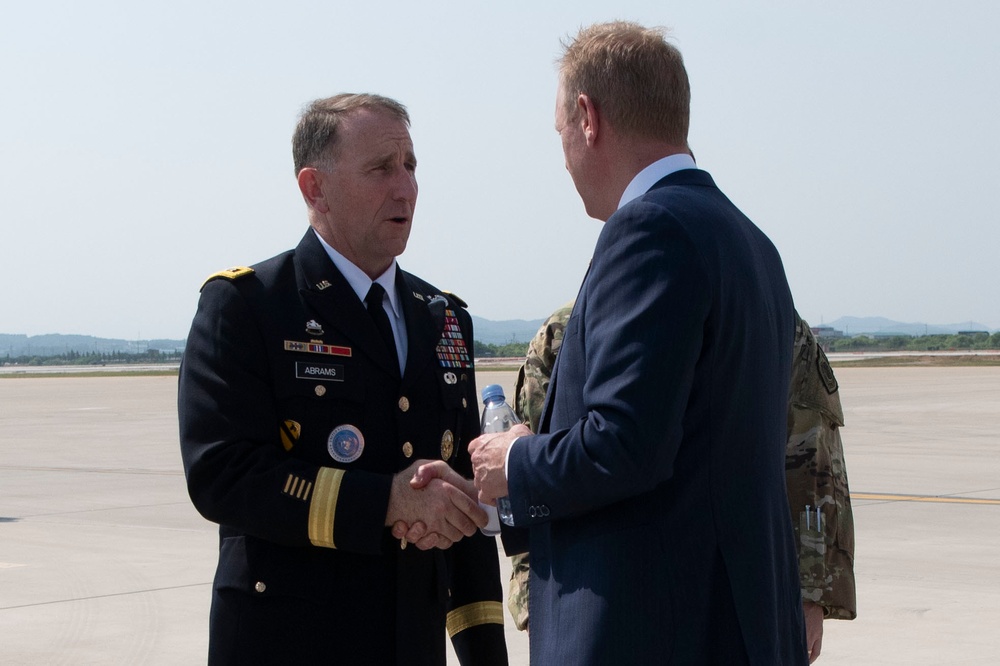 Acting Secretary of Defense Departs South Korea