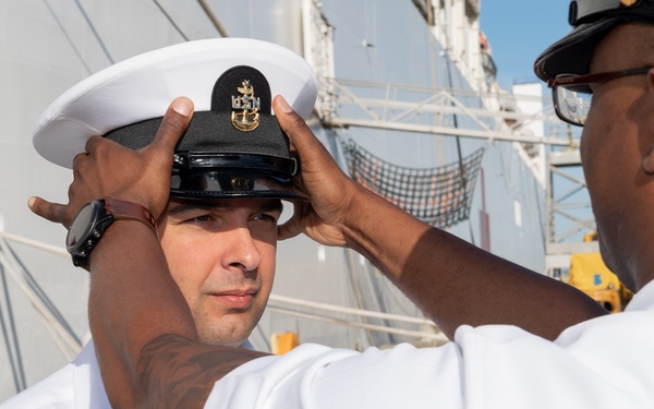 USNS Comfort (T-AH 20) Holds Battle of Midway Ceremony