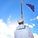 USS Chung-Hoon Raises Union Jack