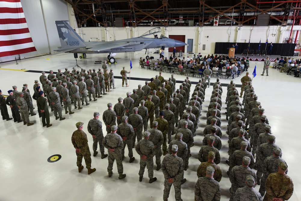 173rd Fighter Wing Change of Command