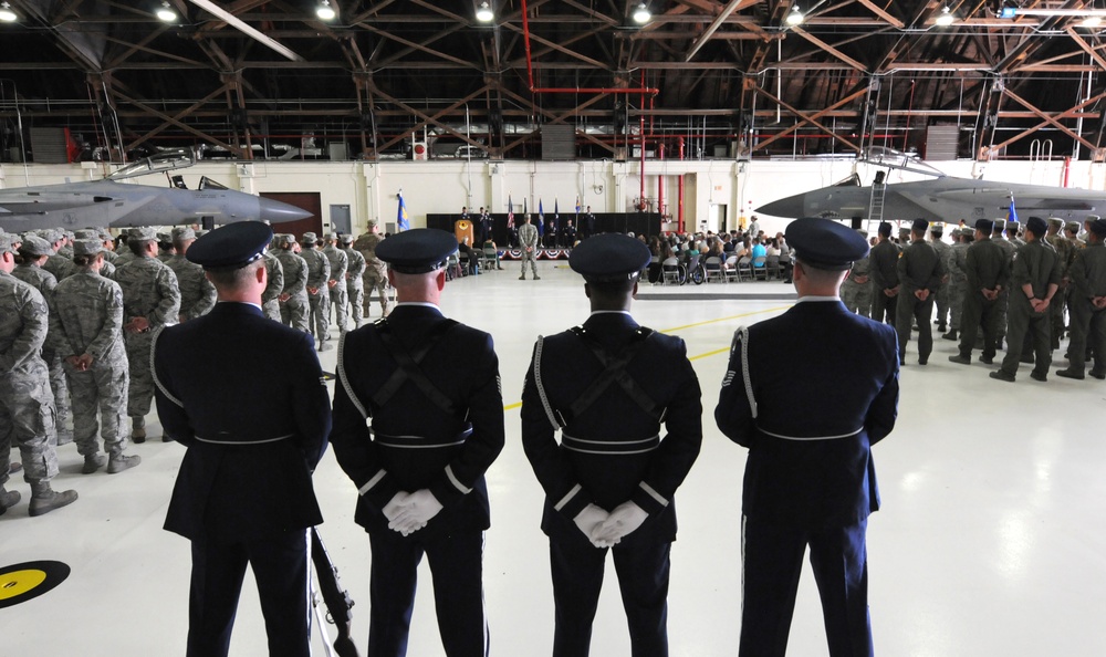 173rd Fighter Wing Change of Command