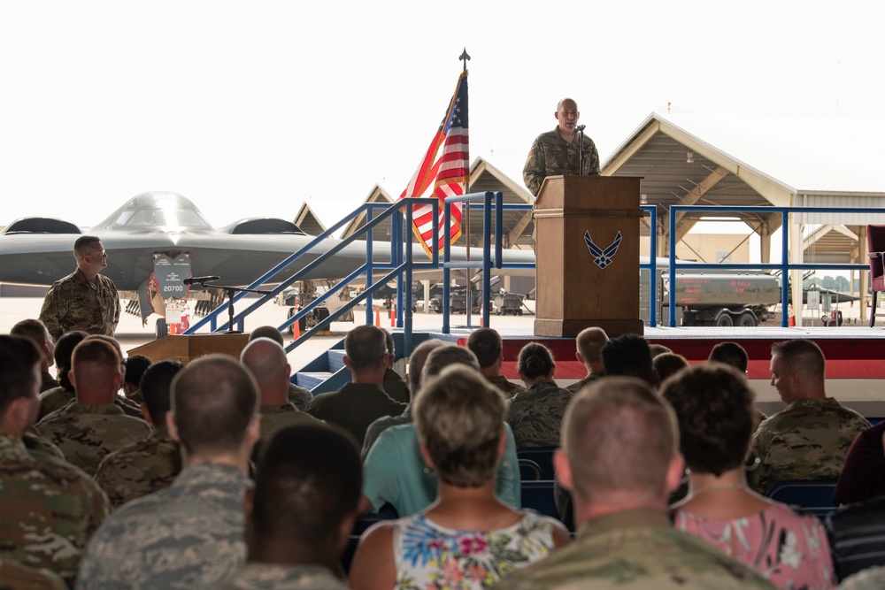 509th Logistics Readiness Squadron Change of Command at Whiteman Air Force Base