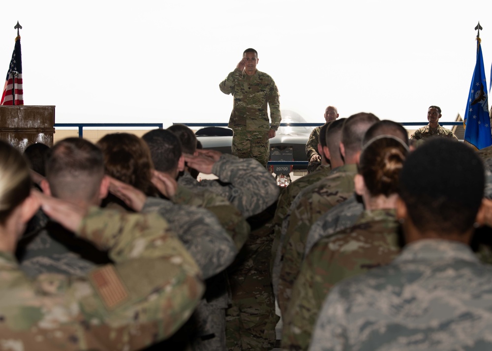 509th Logistics Readiness Squadron Change of Command at Whiteman Air Force Base