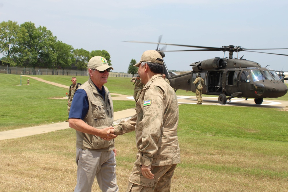 Meeting the Governor of Mississippi