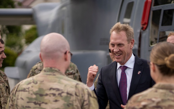 SecDef visits Yokota Airbase Japan