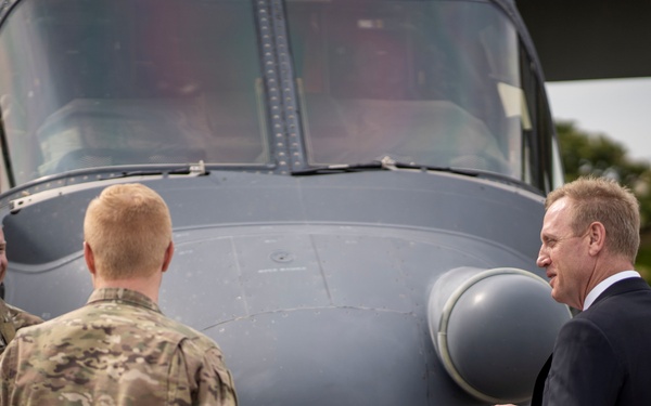 SecDef visits Yokota Airbase Japan