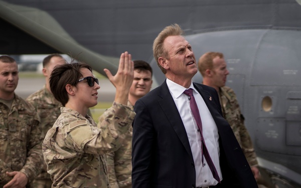 SecDef visits Yokota Airbase Japan