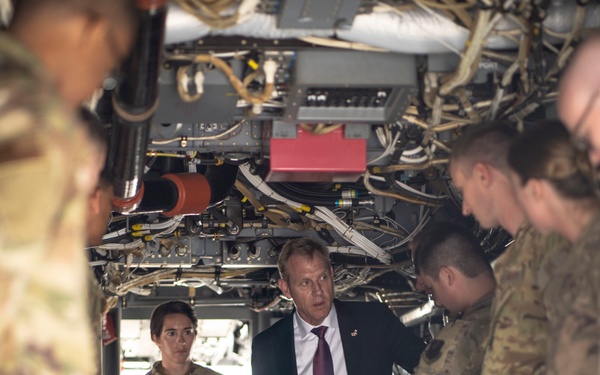 SecDef visits Yokota Airbase Japan