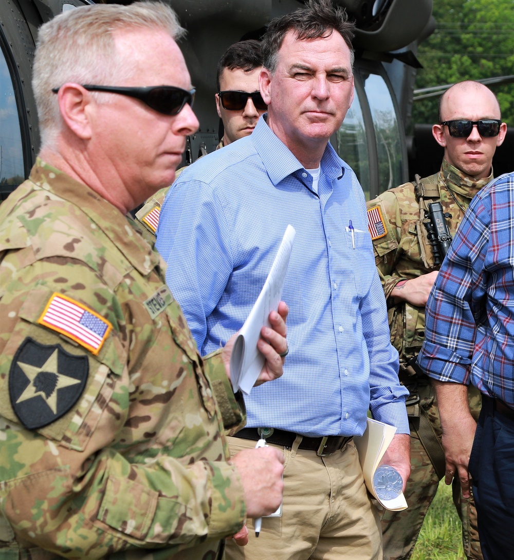 Illinois Governor Commits Additional National Guard Forces to Flood Fight