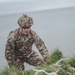 Ranger Rehearses for Pointe du Hoc Climb