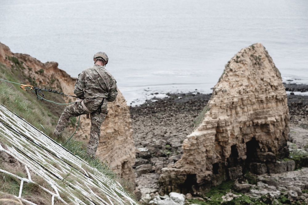 Rangers Rehears Historic Climb