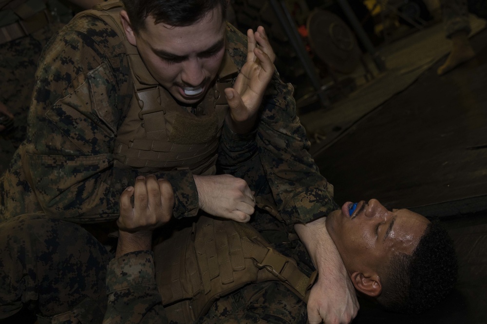 22nd MEU Admin Section Physical Training