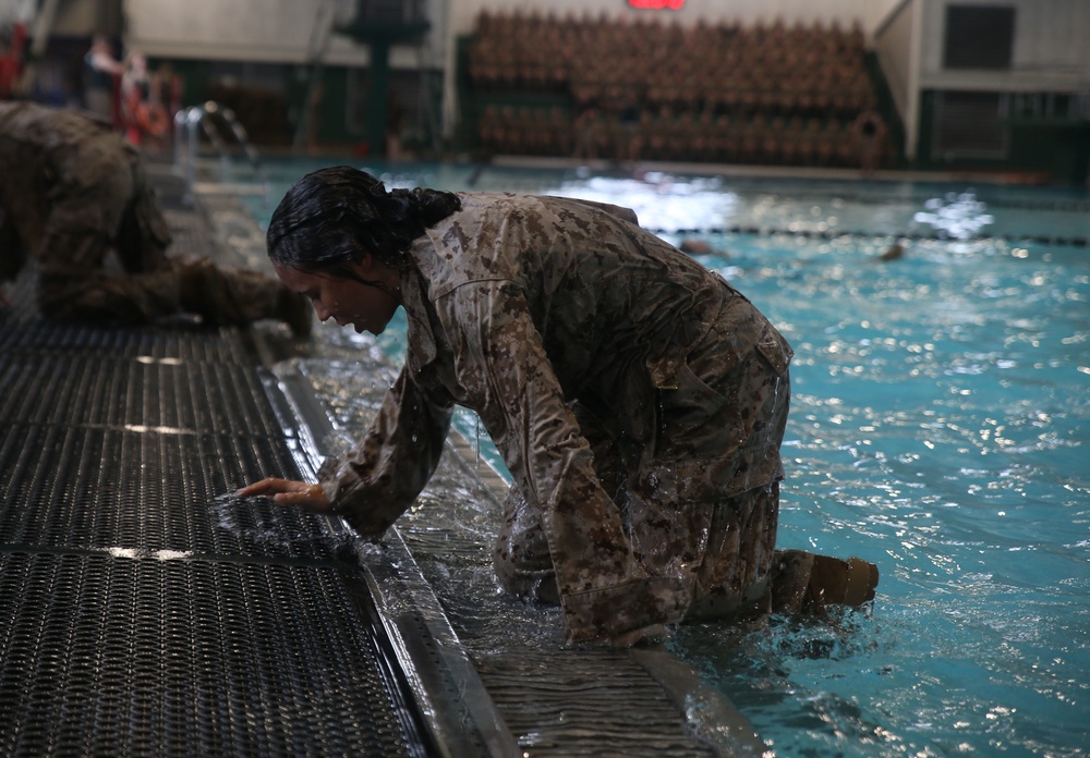 Bravo and Papa Companies Swim Qualification