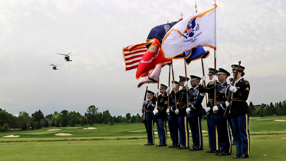 Military Appreciation Day at the Memorial Tournament